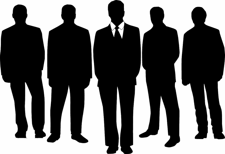 Stylized face silhouette with sunglasses and hair